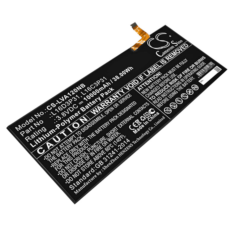 CS-LVA120NB Replacement Battery – Compatible with YB-Q501F ZA1Y0061US, Yoga A12
