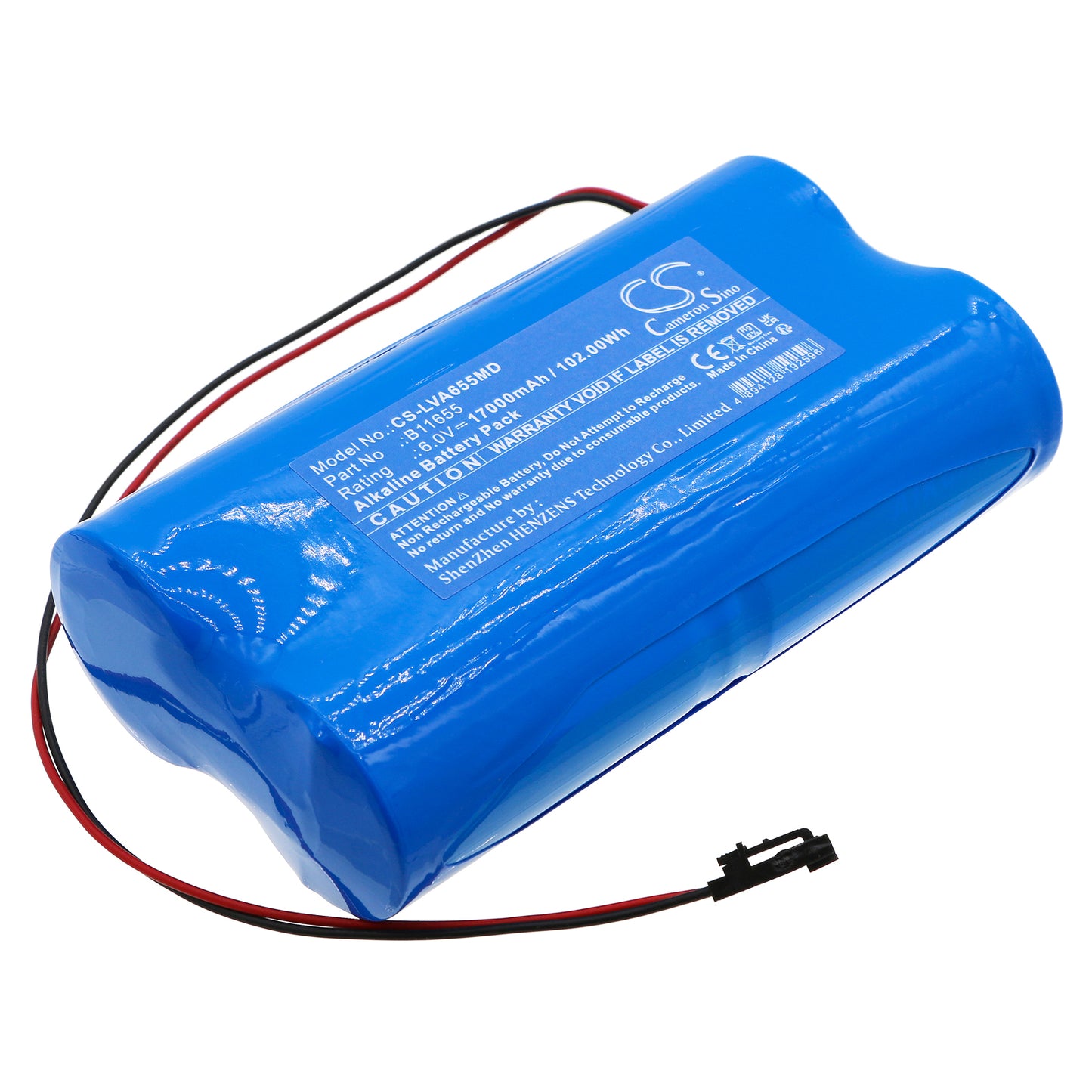 CS-LVA655MD Replacement Battery – Compatible with Lock Alert