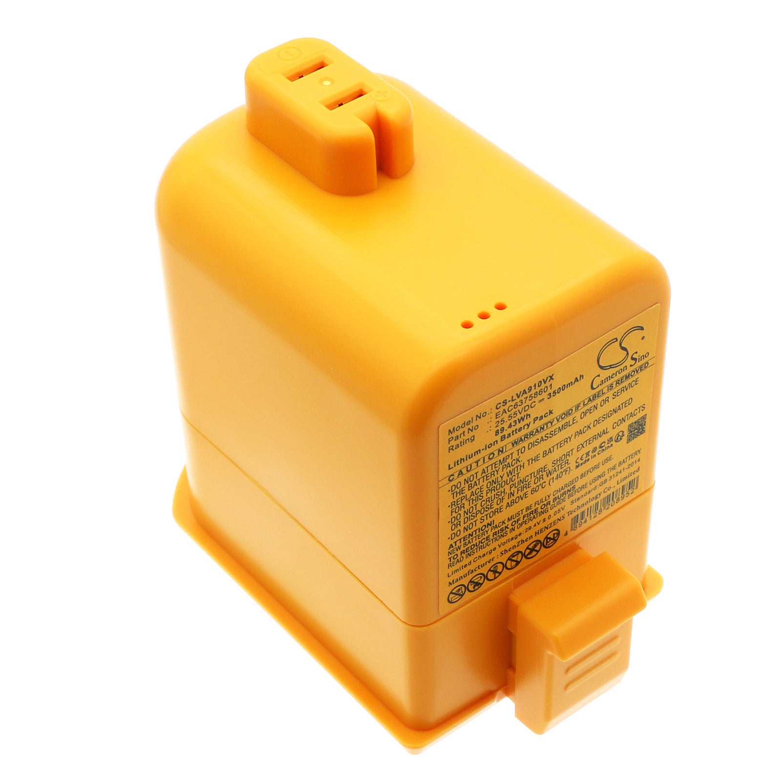 CS-LVA910VX Replacement Battery – Compatible with A9, A902RM, A905RM, A906SM, A907GMS, A908VMR, A925KSM, A927KGMS, A927KVMS, A929KVM, A939KBGS, A958, A958SA, A958SK, A9K, A9K-CORE1S, A9M, A9MASTER2X, A9MULTI, A9MULTI2X, A9PETNBED, A9PETNBED2X, Cord Zero A9, Cord Zero A9 Plus, Cord Zero A9+
