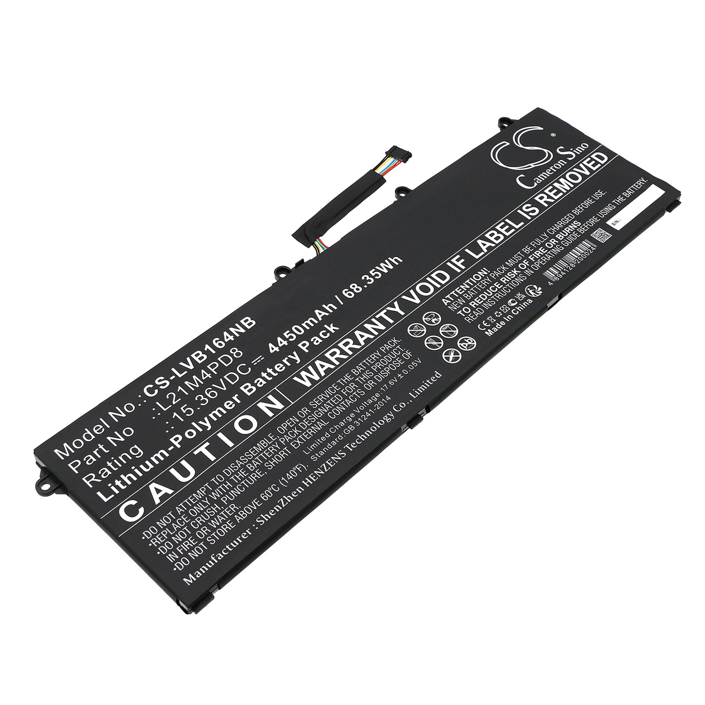 CS-LVB164NB Replacement Battery – Compatible with ThinkBook 16 G4 ARA 21D10003KR, ThinkBook 16 G4 ARA 21D10012KR, ThinkBook 16 G4 ARA 21D1001HVN, ThinkBook 16 G4 ARA 21D1001SSB, ThinkBook 16 G4 ARA 21D10020KR, ThinkBook 16 G4 ARA 21D10022VN, ThinkBook 16 G4 ARA 21D10029VN, ThinkBook 16 G4 IAP 21CY000ECY, ThinkBook 16 G4 IAP 21CY000EGE, ThinkBook 16 G4 IAP 21CY000EMB, ThinkBook 16 G4 IAP 21CY000EPG, ThinkBook 16 G4 IAP 21CY000ESP, ThinkBook 16 G4 IAP 21CY000FAT, ThinkBook 16 G4 IAP 21CY000FBM,