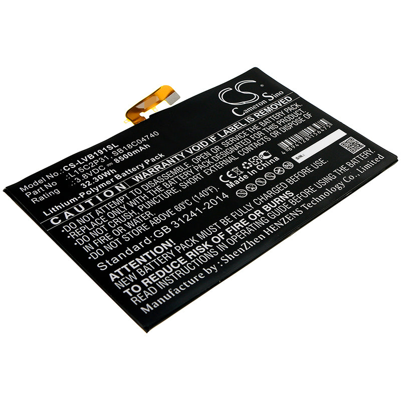 CS-LVB191SL Replacement Battery – Compatible with YB1-X90F, YB1-X90L, YB1-X91F, YB1-X91L, YB1-X91X, Yoga Book, Yoga Book YB1, Yoga Book YB1-X90F, Yoga Book YB1-X90F(ZA0V), Yoga Book YB1-X90F(ZA0V0008), Yoga Book YB1-X90F(ZA0V0026), Yoga Book YB1-X90F(ZA0V0043), Yoga Book YB1-X90F(ZA0V0083DE), Yoga Book YB1-X90F(ZA0V0256DE), Yoga Book YB1-X90F(ZA0V0270), Yoga Book YB1-X90F(ZA0V0270DE), Yoga Book YB1-X90F(ZA0W0045DE), Yoga Book YB1-X90F(ZA0W0142DE), Yoga Book YB1-X90F(ZA0W0184DE), Yoga Book