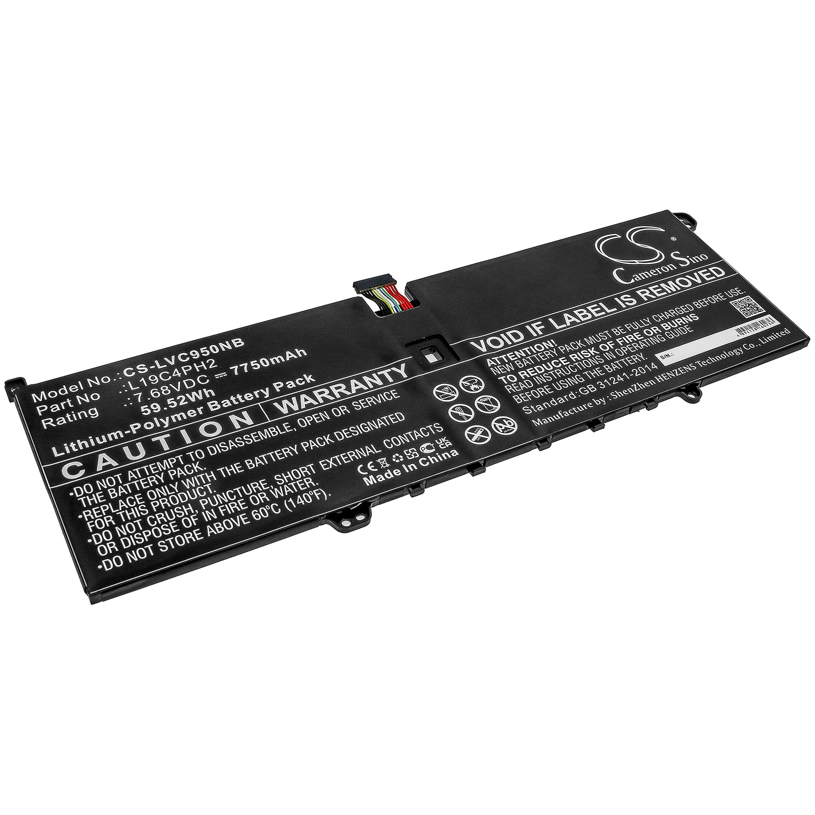 CS-LVC950NB Replacement Battery – Compatible with Yoga C950