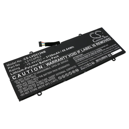 CS-LVD512NB Replacement Battery – Compatible with IdeaPad Duet 5 12IAU7 82TQ0002, IdeaPad Duet 5 12IAU7 82TQ0006, IdeaPad Duet 5 12IAU7 82TQ000A, IdeaPad Duet 5 12IAU7 82TQ000D, IdeaPad Duet 5 12IAU7 82TQ000F, IdeaPad Duet 5 12IAU7 82TQ000J, IdeaPad Duet 5 12IAU7 82TQ000M, IdeaPad Duet 5 12IAU7 82TQ000P, IdeaPad Duet 5 12IAU7 82TQ000T, IdeaPad Duet 5 12IAU7 82TQ000X, IdeaPad Duet 5 12IAU7 82TQ0011, IdeaPad Duet 5 12IAU7 82TQ0013, IdeaPad Duet 5 12IAU7 82TQ0016, IdeaPad Duet 5 12IAU7 82TQ001C,