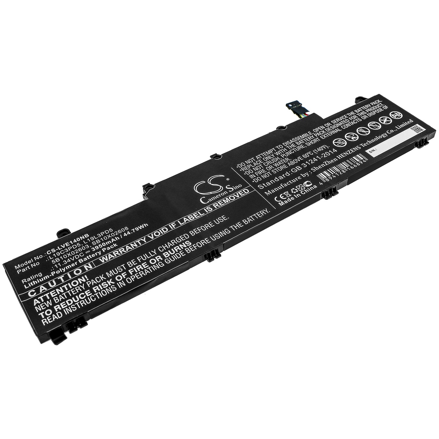 CS-LVE140NB Replacement Battery – Compatible with ThinkPad E14 Gen 2, ThinkPad E14 Gen2-20TA000DGE, Thinkpad E15 Gen 2, ThinkPad E15 Gen2-20T9S00K00