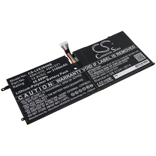 CS-LVE390NB Replacement Battery – Compatible with ThinkPad X1 Carbon, ThinkPad X1 Carbon 3444, ThinkPad X1 Carbon 3444-2HU, ThinkPad X1 Carbon 3444-53U, ThinkPad X1 Carbon 3448, ThinkPad X1 Carbon 3448-24U, ThinkPad X1 Carbon 3460-22U, ThinkPad X1 Carbon 3460-23U, ThinkPad X1 Carbon 3460-25U, ThinkPad X1 Carbon 3460-37U, ThinkPad X1C Carbon