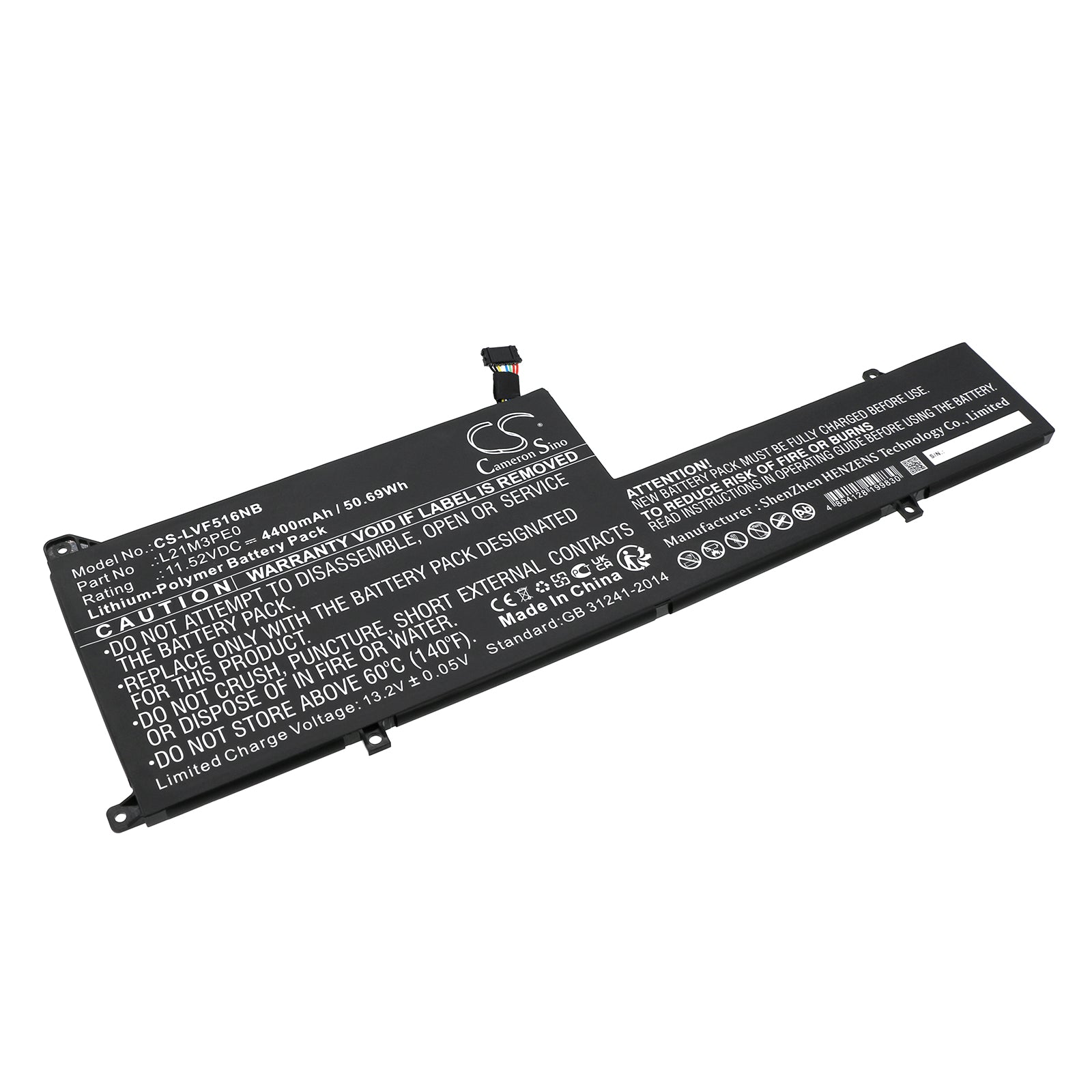 CS-LVF516NB Replacement Battery – Compatible with IdeaPad Flex 5 14ABR8 82XX000D, IdeaPad Flex 5 14ABR8 82XX000V, IdeaPad Flex 5 14ABR8 82XX001C, IdeaPad Flex 5 14ABR8 82XX0024, IdeaPad Flex 5 14ABR8 82XX002U, IdeaPad Flex 5 14ABR8 82XX0034, IdeaPad Flex 5 14ABR8 82XX003B, IdeaPad Flex 5 14ABR8 82XX003L, IdeaPad Flex 5 14ABR8 82XX003T, IdeaPad Flex 5 14ABR8 82XX0048, IdeaPad Flex 5 14ABR8 82XX004F, IdeaPad Flex 5 14ABR8 82XX004X, IdeaPad Flex 5 14ABR8 82XX0055, IdeaPad Flex 5 14ABR8 82XX005N,