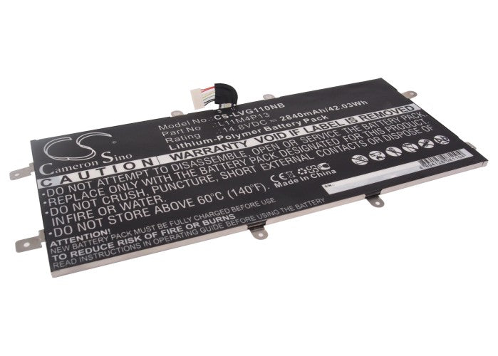 14.8VV 2840mAh/42.03Wh Li-Polymer Notebook/Laptop Battery for Lenovo