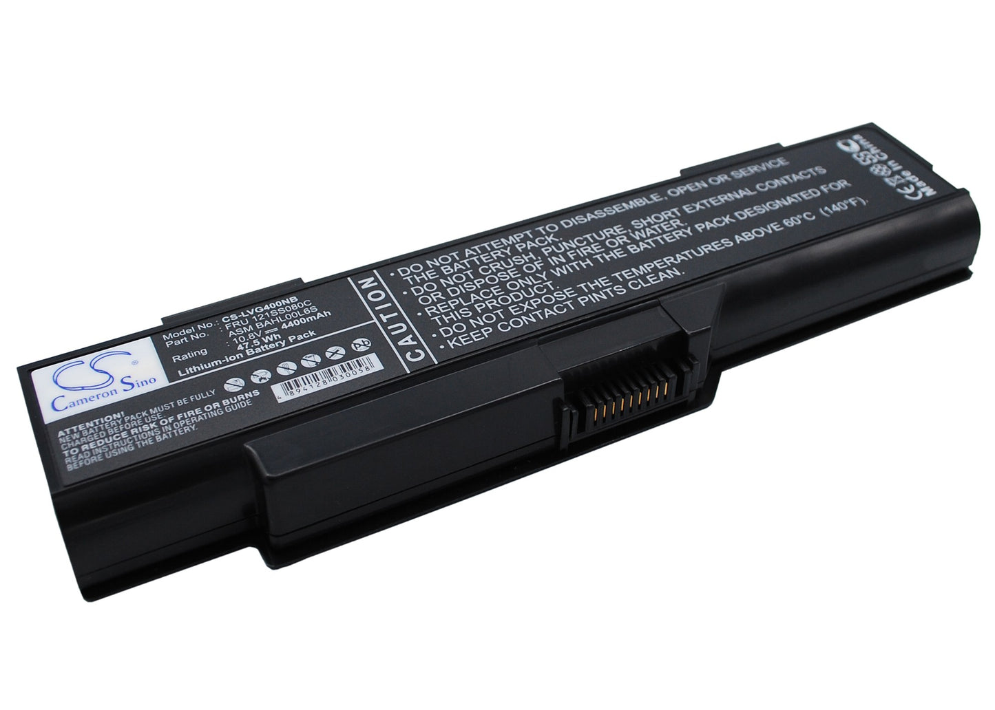 10.8V 4400mAh Li-ion Notebook/Laptop Battery for Lenovo