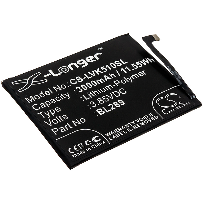 CS-LVK510SL Replacement Battery – Compatible with K5 Play, L38021