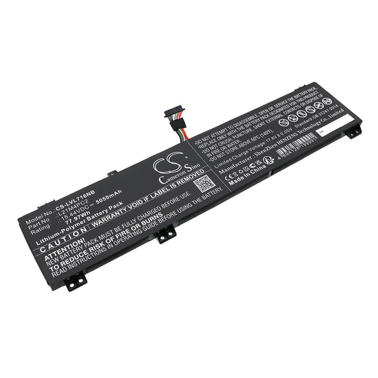 CS-LVL716NB Replacement Battery – Compatible with Legion 7 16ARHA7 82UH0000US, Legion 7 16ARHA7 82UH0004UK, Legion 7 16ARHA7 82UH0008GE, Legion 7 16ARHA7 82UH000AMZ, Legion 7 16ARHA7 82UH000EMX, Legion 7 16ARHA7 82UH000HPG, Legion 7 16ARHA7 82UH000QMB, Legion 7 16ARHA7 82UH000TMZ, Legion 7 16ARHA7 82UH0010JP, Legion 7 16ARHA7 82UH0013JP, Legion 7 16ARHA7 82UH001FTW, Legion 7 16ARHA7 82UH001HTW, Legion 7 16ARHA7 82UH001KHH, Legion 7 16ARHA7 82UH001NAU, Legion 7 16ARHA7 82UH001QKR, Legion 7