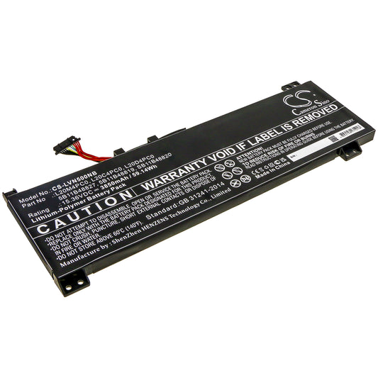 CS-LVN500NB Replacement Battery – Compatible with IdeaPad Gaming 3-15ACH6, Legion 5-15ACH6, Legion 5-15ACH6A, Legion 5-15ACH6H, Legion 5-15ACH6H(82JU), Legion 5-15ACH6H(82JU000FGE), Legion 5-15ACH6H(82JU000GGE), Legion 5-15ACH6H(82JU000HGE), Legion 5-15ACH6H(82JU000JGE), Legion 5-15ACH6H(82JU000KGE), Legion 5-15ACH6H(82JU000LGE), Legion 5-15ACH6H(82JU001AGE), Legion 5-15ACH6H(82JU001RGE), Legion 5-15ACH6H(82JU003RGE), Legion 5-15ACH6H(82JU003SGE), Legion 5-15ITH6, Legion 5-15ITH6H