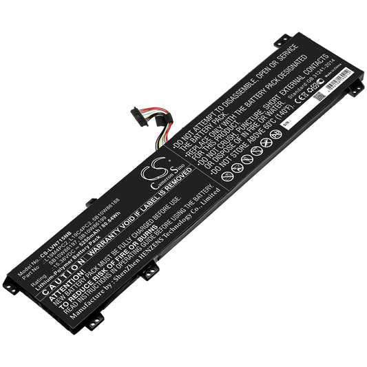 CS-LVN715NB Replacement Battery – Compatible with Legion 5 15ARH05, Legion 5 15IMH05H, Legion 5 17IMH05-82B3CTO1WW, Legion 7 15, Legion 7 15IMH05 81YT0003US, Legion 7 15IMH05 81YT000PUS, Legion 7 15IMH05 81YT000QUS, Legion 7 15IMH05 81YT000RUS, Legion 7 15IMH05 81YT000SGE, Legion 7 15IMH05 81YT000UGE, Legion 7 15IMH05 81YT000VGE, Legion 7 15IMH05 81YT001UGE, Legion 7 15IMH05 81YT0020MX, Legion 7 15IMH05 81YT004YPB, Legion 7 15IMH05 81YT005AMH, Legion 7 15IMH05 81YT005DRU, Legion 7 15IMH05