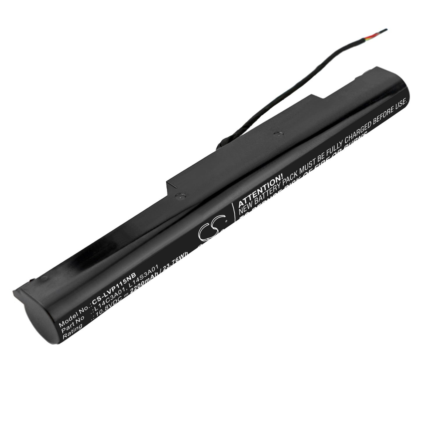 10.8V 2200mAh/23.76Wh Li-ion Notebook/Laptop Battery for Lenovo