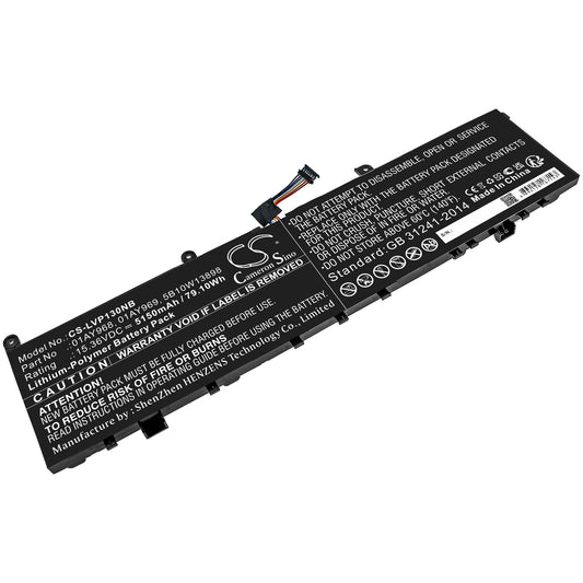 CS-LVP130NB Replacement Battery – Compatible with ThinkPad P1, ThinkPad P1 (20MD0001GE), ThinkPad P1 (20MD000DGE), ThinkPad P1 (20MD000NGE), ThinkPad P1 (20MD000SGE), ThinkPad P1 2019, ThinkPad P1 Gen 1, ThinkPad P1-20MD002LUS, ThinkPad P1-20MDA00DCD, ThinkPad X1 Extreme, ThinkPad X1 Extreme 2019, ThinkPad X1 Extreme 2019 20QV0, Thinkpad x1 Extreme 20MF000BUS, ThinkPad X1 Extreme Gen 2, ThinkPad X1 Extreme-20MF000XGE, ThinkPad X1 YINSHI 20MFA000CD, ThinkPad X1 YINSHI 20MFA002CD