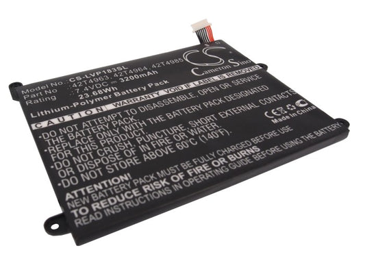 7.4V 3200mAh/23.68Wh Li-Polymer Tablet Battery for Lenovo