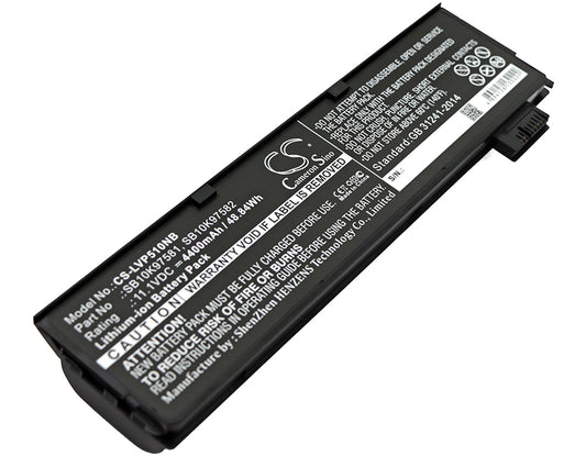 11.1V 4400mAh/48.84Wh Li-ion Notebook/Laptop Battery for Lenovo