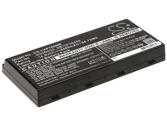 14.8V 6400mAh/94.72Wh Li-ion Notebook/Laptop Battery for Lenovo