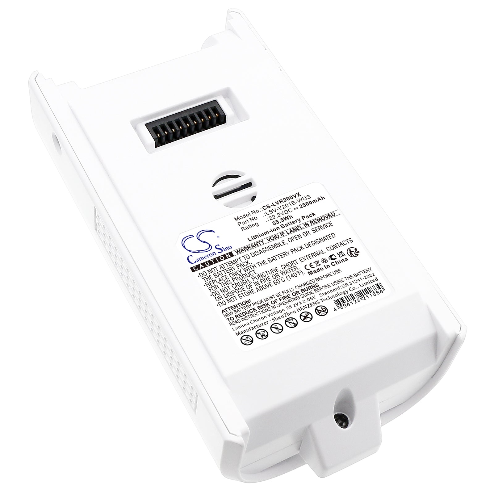 CS-LVR200VX Replacement Battery – Compatible with LVAC-200, LVAC-200 Cordless Stick Vacuum