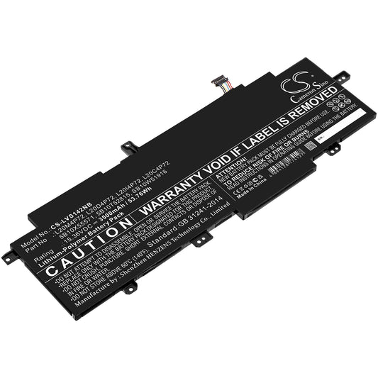 CS-LVS142NB Replacement Battery – Compatible with 20WM00AVHH, 20WM00AYHH, 20WM00B0HH, 20XF004QUS, 2AJN7TP00130A, 2AJN7-TP00130A, 2AJN7TP00130AUC, 2AJN7-TP00130AUC, 2AJN7TP00131A, 2AJN7-TP00131A, 2AJN7TP00131AUC, 2AJN7-TP00131AUC, ThinkPad T14s Gen 2, ThinkPad X13 Gen 2, TP00130A, TP00130AUC, TP00131AUC, TP00131B
