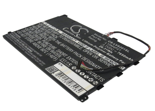 3.7V 7650mAh/28.31Wh Li-Polymer Tablet Battery for Lenovo