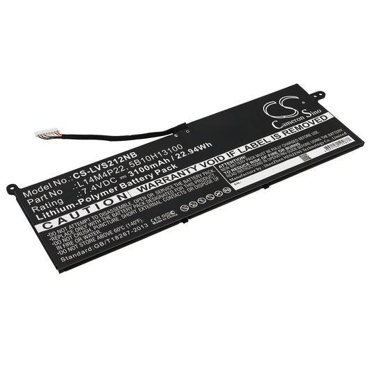 7.4V 3100mAh/22.94Wh Li-Polymer Notebook/Laptop Battery for Lenovo