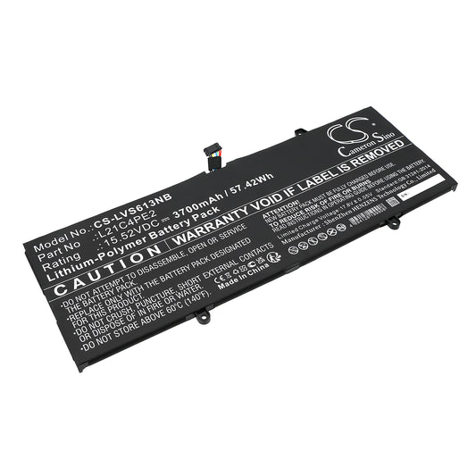 CS-LVS613NB Replacement Battery – Compatible with Yoga 6 13ABR8 83B20002SB, Yoga 6 13ABR8 83B20004TW, Yoga 6 13ABR8 83B20009SB, Yoga 6 13ABR8 83B2000DHH, Yoga 6 13ABR8 83B2000FHH, Yoga 6 13ABR8 83B2000LTW, Yoga 6 13ABR8 83B2000NKR, Yoga 6 13ABR8 83B2000QKR, Yoga 6 13ABR8 83B2000VMJ, Yoga 6 13ABR8 83B2000XMJ, Yoga 6 13ABR8 83B20013TA, Yoga 6 13ABR8 83B20015TA, Yoga 6 13ABR8 83B20017TA, Yoga 6 13ABR8 83B2001CKR, Yoga 6 13ABR8 83B2001GHH, Yoga 6 13ABR8 83B2001MID, Yoga 6 13ABR8 83B2001PID, Yoga 6