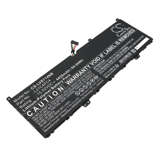 CS-LVS714NB Replacement Battery – Compatible with Yoga Slim 7 Pro 14IAP7 82SV00A, Yoga Slim 7 Pro 14IAP7 82SV00A, Yoga Slim 7 Pro 14IAP7 82SV00A, Yoga Slim 7 Pro 14IAP7 82SV00A, Yoga Slim 7 Pro 14IAP7 82SV00B, Yoga Slim 7 Pro 14IAP7 82SV00B, Yoga Slim 7 ProX 14ARH7 82TL00, Yoga Slim 7 ProX 14ARH7 82TL00, Yoga Slim 7 ProX 14ARH7 82TL00, Yoga Slim 7 ProX 14ARH7 82TL00, Yoga Slim 7 ProX 14ARH7 82TL00, Yoga Slim 7 ProX 14ARH7 82TL00, Yoga Slim 7 ProX 14ARH7 82TL00, Yoga Slim 7 ProX 14ARH7 82TL00,