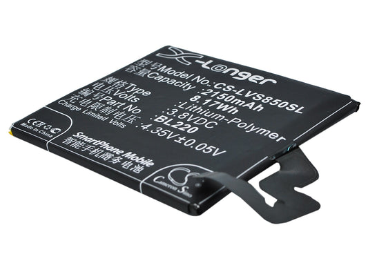 3.8V 2150mAh/8.17Wh Li-Polymer Mobile/SmartPhone Battery for Lenovo
