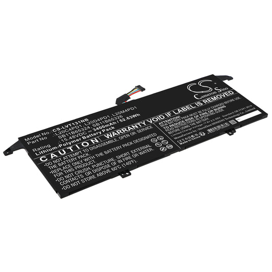 CS-LVT131NB Replacement Battery – Compatible with ThinkBook 13x ITG 20WJ0001US, ThinkBook 13x ITG 20WJ0008KR, ThinkBook 13x ITG 20WJ0010TW, ThinkBook 13x ITG 20WJ0017KR, ThinkBook 13x ITG 20WJ001GAD, ThinkBook 13x ITG 20WJ001GDS, ThinkBook 13x ITG 20WJ001GHV, ThinkBook 13x ITG 20WJ001GMB, ThinkBook 13x ITG 20WJ001GPS, ThinkBook 13x ITG 20WJ001GUA, ThinkBook 13x ITG 20WJ001HCK, ThinkBook 13x ITG 20WJ001HFG, ThinkBook 13x ITG 20WJ001HKG, ThinkBook 13x ITG 20WJ001HML, ThinkBook 13x ITG 20WJ001HPS,
