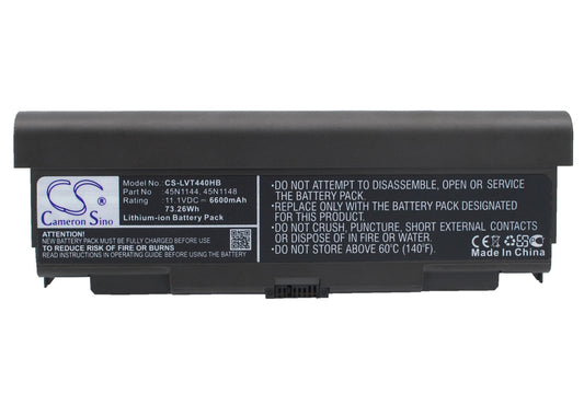 CS-LVT440HB Replacement Battery – Compatible with 20AT0019CD, ThinkPad L440, ThinkPad L440 20AS, ThinkPad L440 20AS0003US, ThinkPad L440 20AS000S, ThinkPad L440 20AS000SUS, ThinkPad L440 20AS000U, ThinkPad L440 20AT004QGE, ThinkPad L440(20ASA18ECD), ThinkPad L440(20ASA18SCD), ThinkPad L440(20ASA1BWCD), ThinkPad L440(20AT000YCD), ThinkPad L440(20AT0019CD), ThinkPad L440(20AT001BCD), ThinkPad L440(20AT001CCD), ThinkPad L440(20AT001DCD), ThinkPad L440(20AT001ECD), ThinkPad L440(3550M), ThinkPad