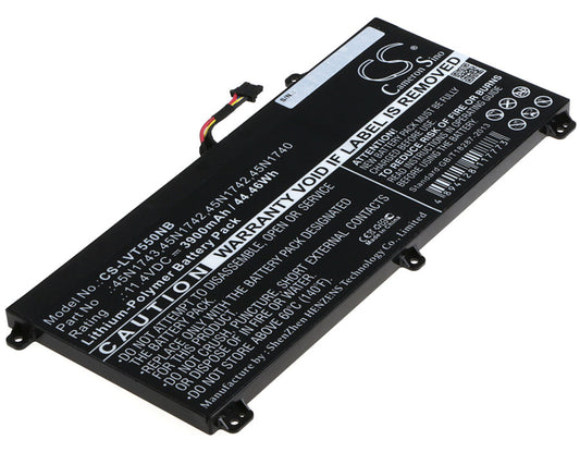 11.4V 3900mAh/44.46Wh Li-Polymer Notebook/Laptop Battery for Lenovo