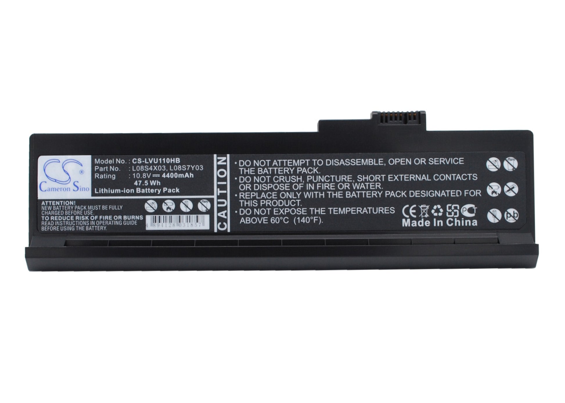 10.8V 4400mAh Li-ion Notebook/Laptop Battery for Lenovo