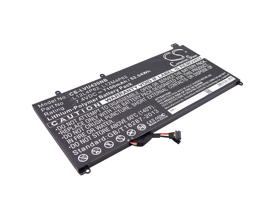 7.4V 7100mAh/52.54Wh Li-Polymer Notebook/Laptop Battery for Lenovo