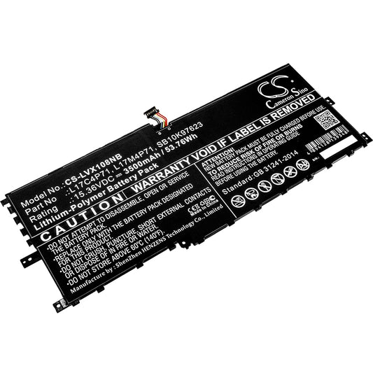 15.36V 3500mAh/53.76Wh Li-Polymer Notebook/Laptop Battery for Lenovo