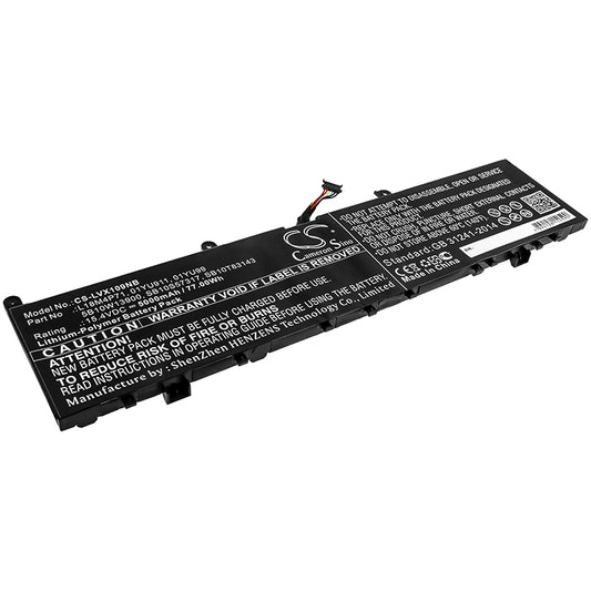 CS-LVX109NB Replacement Battery – Compatible with ThinkPad P1 2019, ThinkPad P1 2019 20QTA000CD, ThinkPad P1 2019 20QTA00DCD, ThinkPad P1 2019 20QTA00ECD, ThinkPad P1 2019 20QTA00FCD, ThinkPad P1 2019 20QTA00PCD, ThinkPad P1 2019 20QTA00QCD, ThinkPad P1 2019-20QT000RGE, ThinkPad X1 Extreme Gen 2