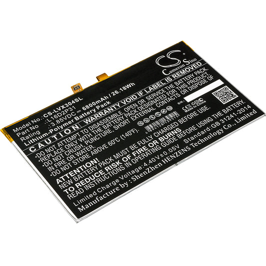 3.85V 6800mAh/26.18Wh Li-Polymer Tablet Battery for Lenovo