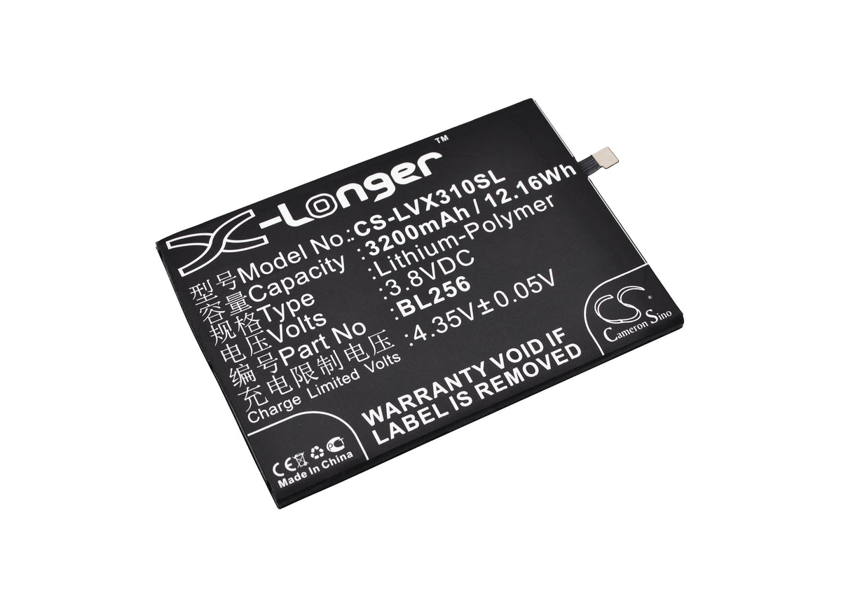 3.8V 3200mAh/12.16Wh Li-Polymer Mobile/SmartPhone Battery for Lenovo