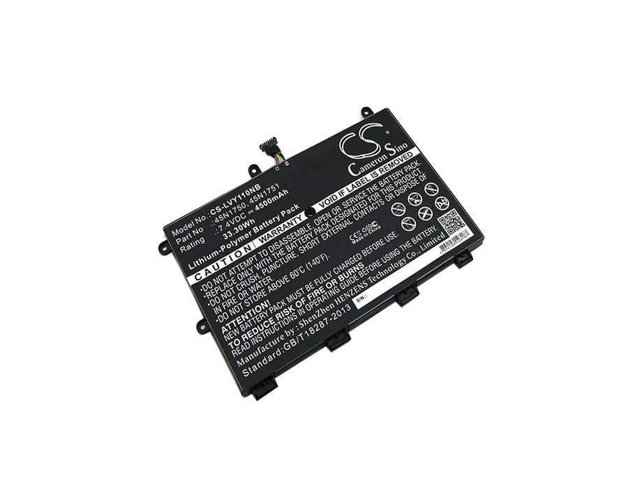 7.4V 4500mAh/33.30Wh Li-Polymer Notebook/Laptop Battery for Lenovo