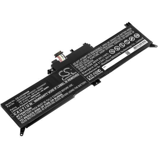 CS-LVY260NB Replacement Battery – Compatible with ThinkPad Yoga 260, ThinkPad Yoga 260 20FD001XGE, ThinkPad Yoga 260(20FD-000SAU), ThinkPad Yoga 260(20FD-000XAU), ThinkPad Yoga 260(20FD-0010AU), ThinkPad Yoga 260(20FD-0014AU), ThinkPad Yoga 260(20FD-0016AU), ThinkPad Yoga 260(20FD-CTO1WW), ThinkPad Yoga 260(20FE-0003AU), ThinkPad Yoga 260(20FE-000VAU), ThinkPad Yoga 260(20FE-000YAU), ThinkPad Yoga 260(20FE-0010AU), ThinkPad Yoga 260(20FE-0011AU), ThinkPad Yoga 260(20FE-002AAU), ThinkPad Yoga