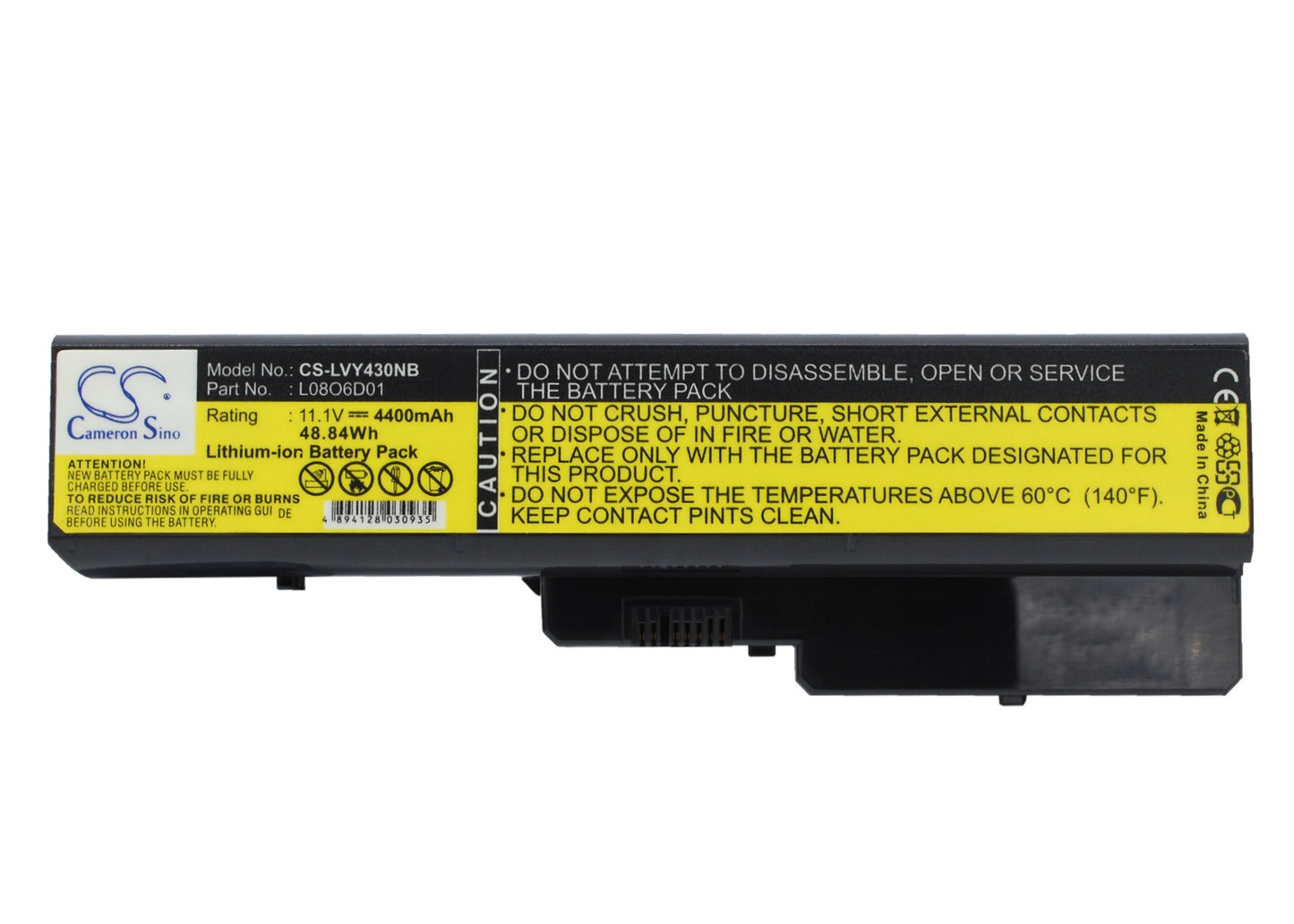 11.1V 4400mAh Li-ion Notebook/Laptop Battery for Lenovo