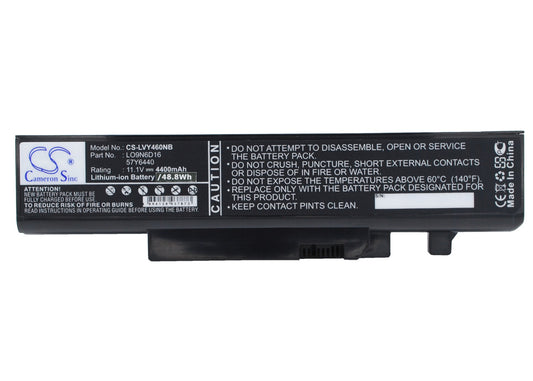 11.1V 4400mAh/48.84Wh Li-ion Notebook/Laptop Battery for Lenovo