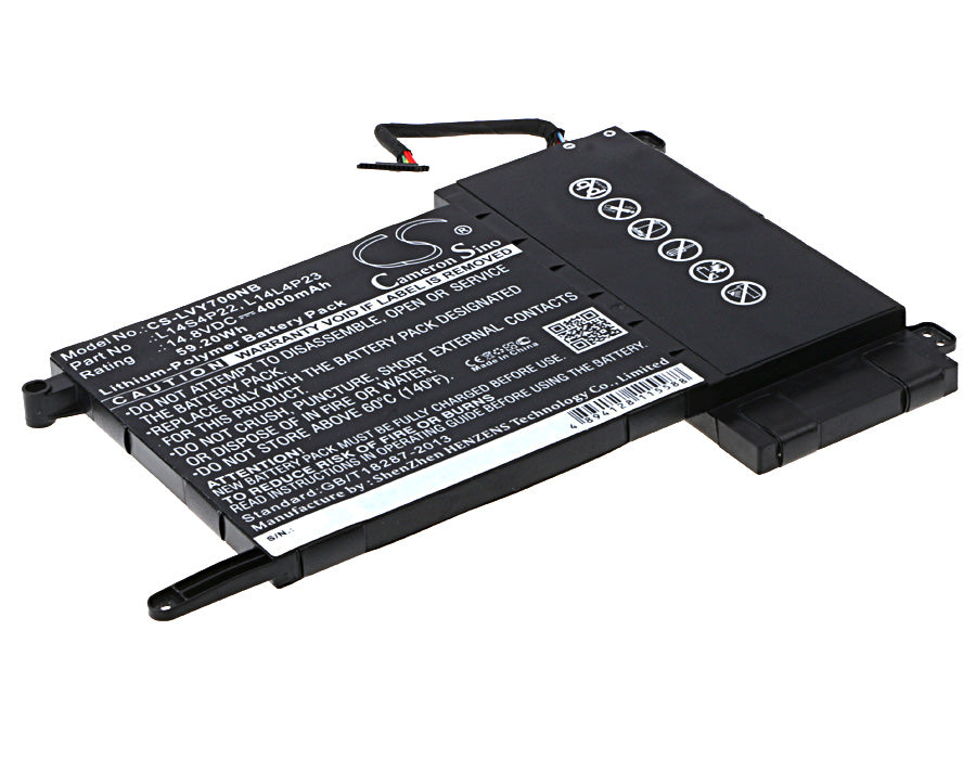 14.8V 4000mAh/59.20Wh Li-Polymer Notebook/Laptop Battery for Lenovo