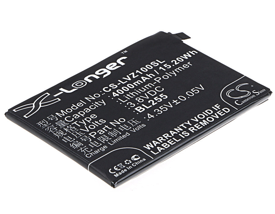 3.8V 4000mAh/15.20Wh Li-Polymer Mobile/SmartPhone Battery for Lenovo