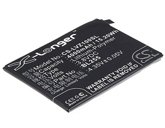 3.8V 4000mAh/15.20Wh Li-Polymer Mobile/SmartPhone Battery for Lenovo