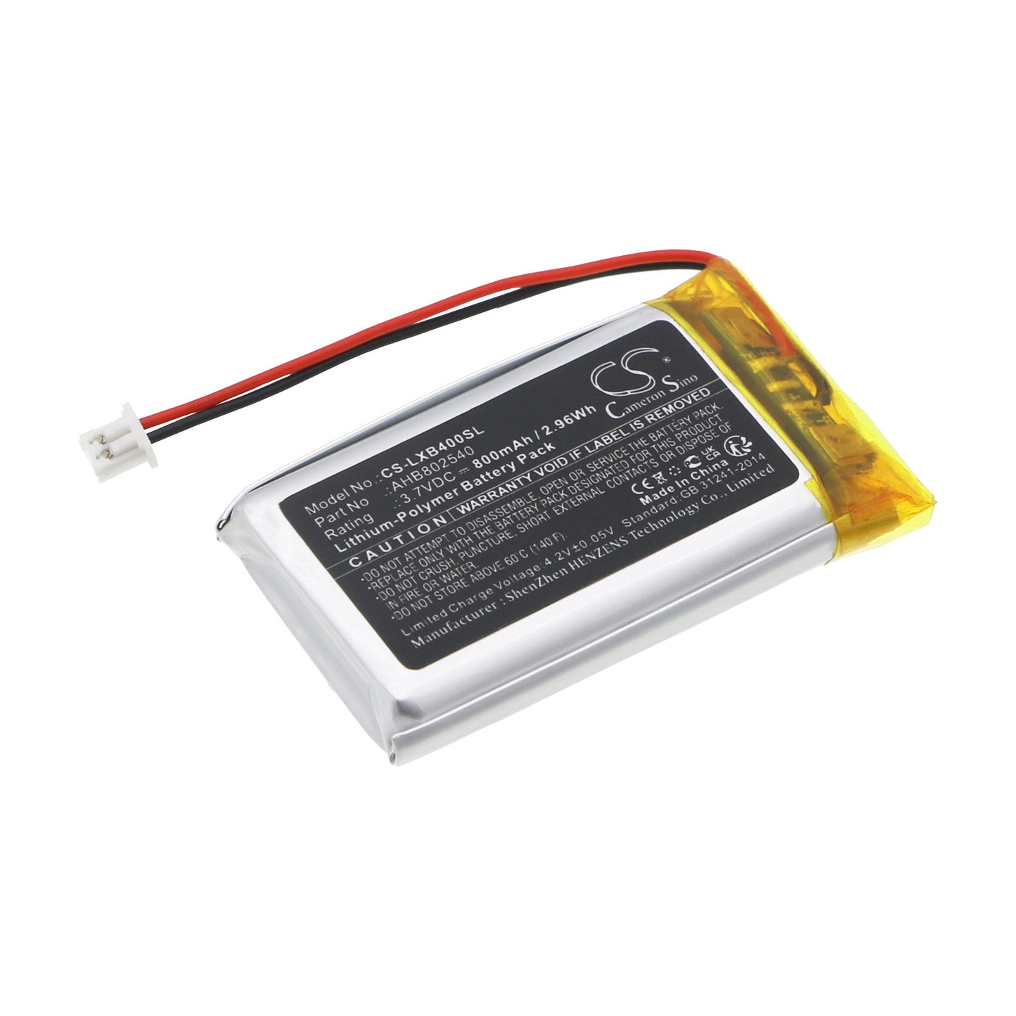 CS-LXB400SL Replacement Battery – Compatible with FT4 Pro, LX-B4FM