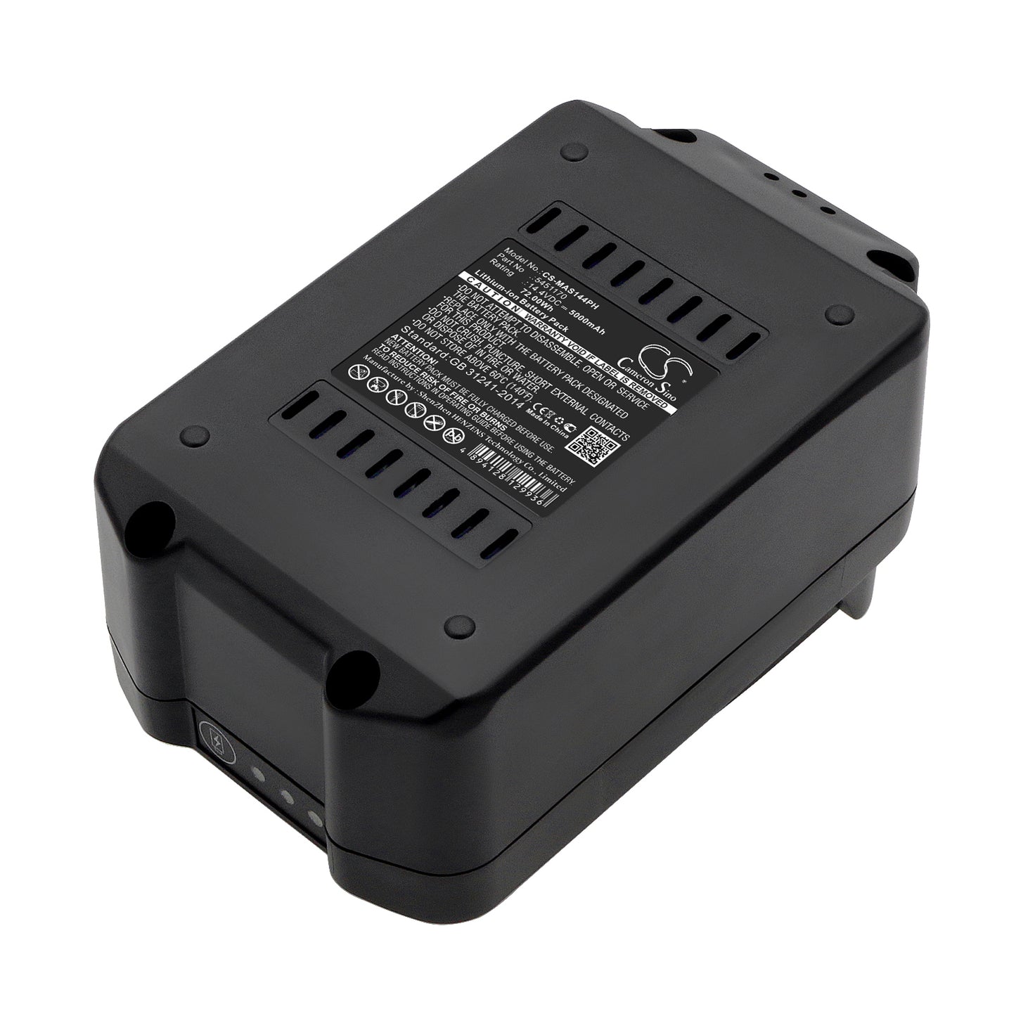 14.4V 5000mAh/72.00Wh Li-ion Power Tools Battery for Meister Craft
