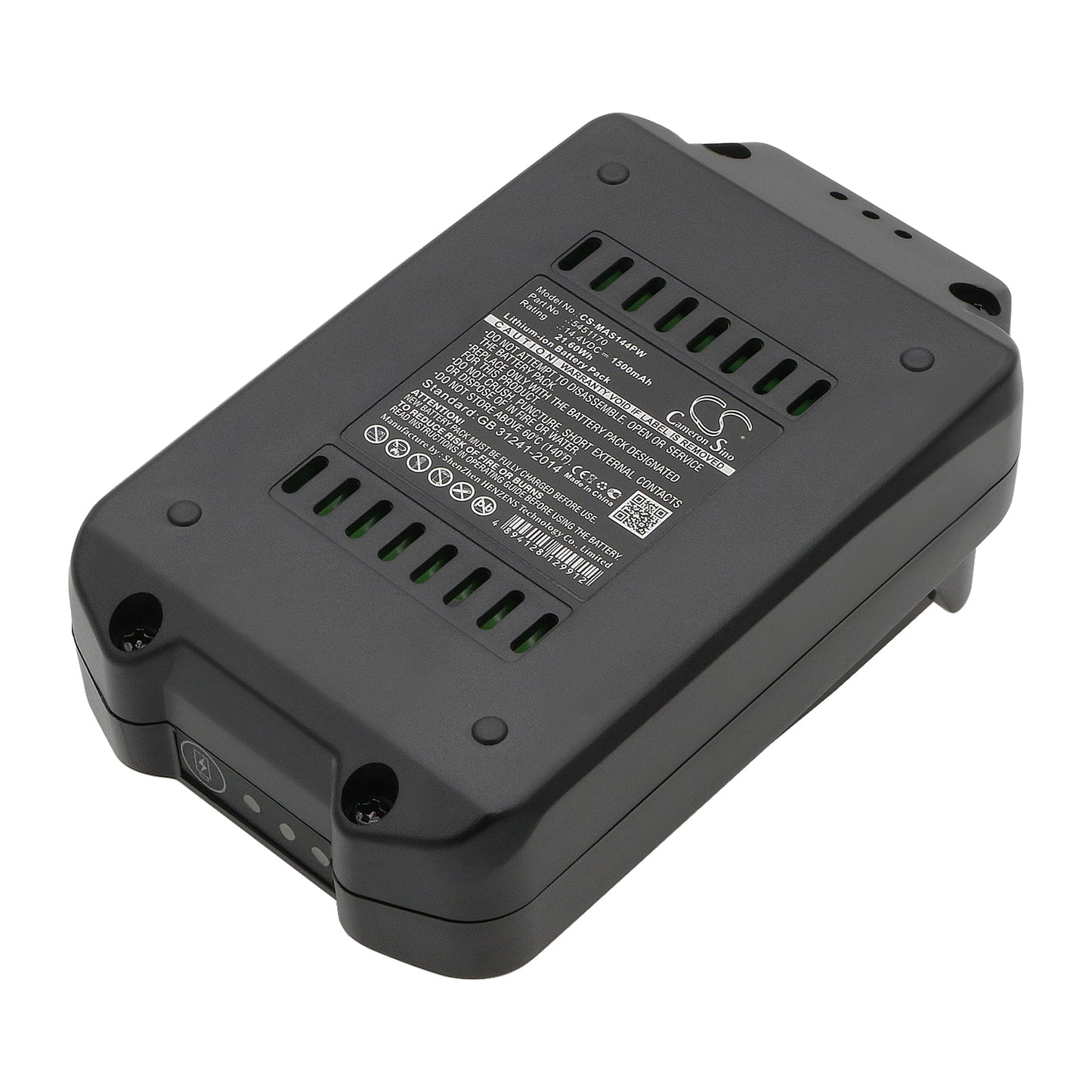14.4V 1500mAh/21.60Wh Li-ion Power Tools Battery for Meister Craft