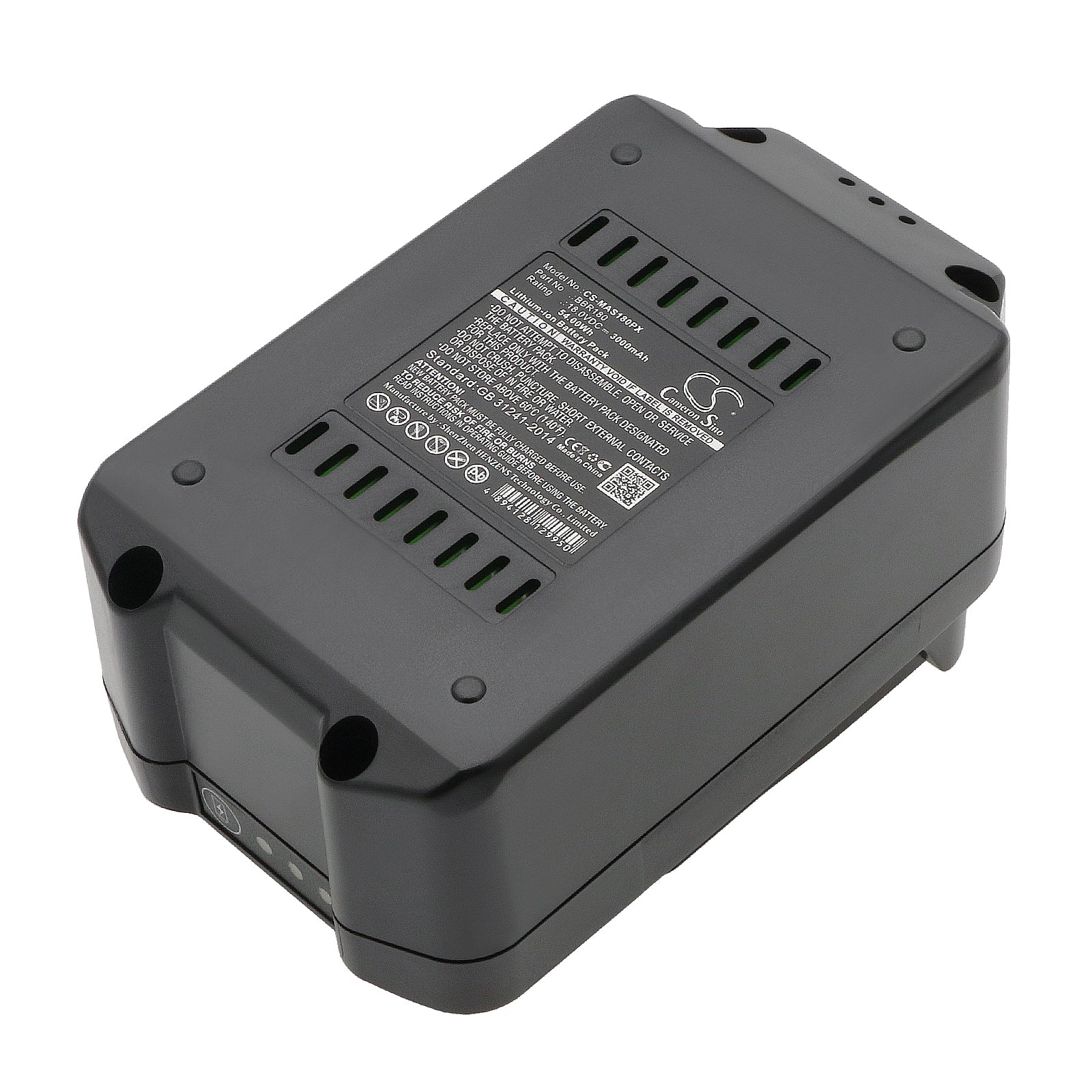 18V 3000mAh/54.00Wh Li-ion Power Tools Battery for Meister Craft