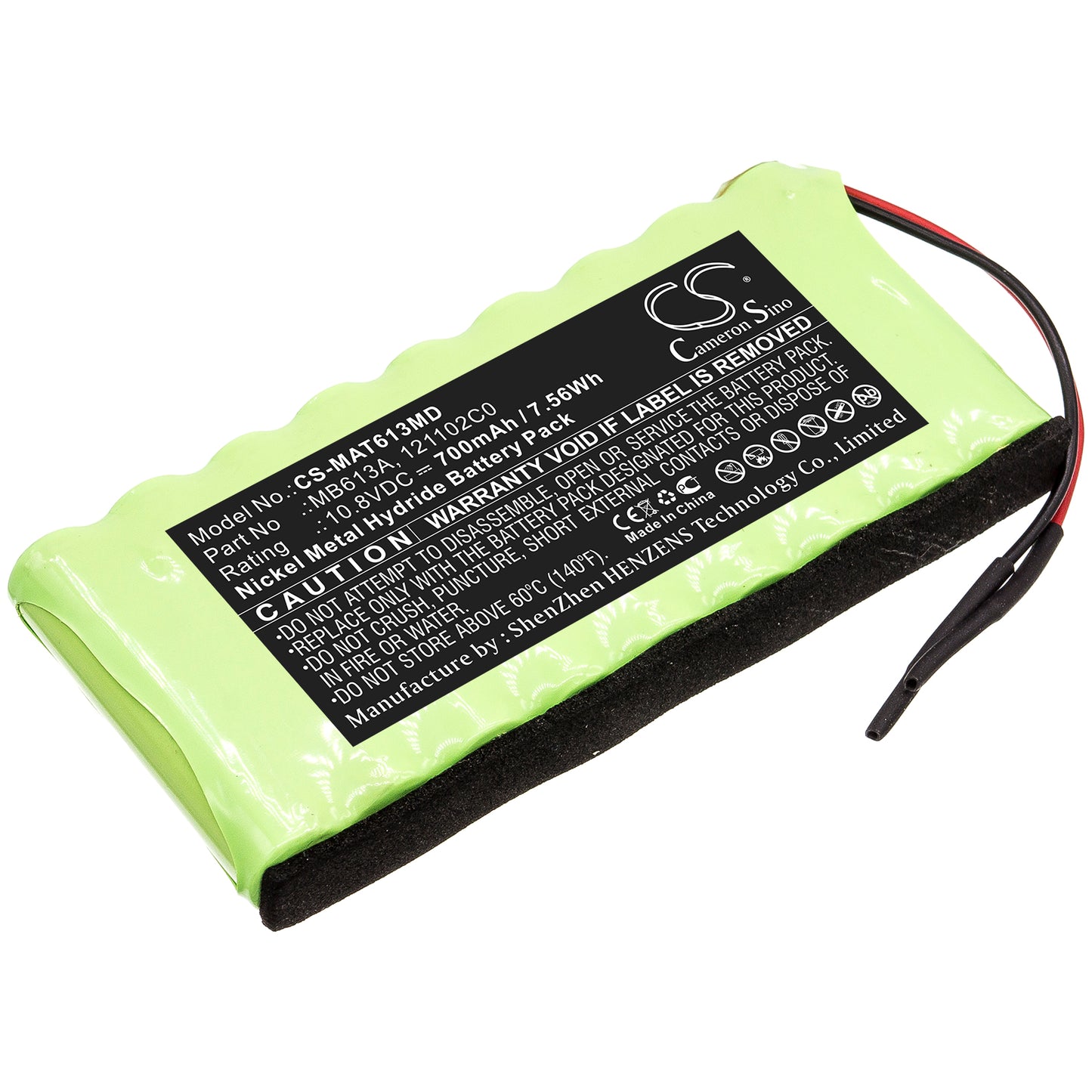 CS-MAT613MD Replacement Battery – Compatible with 121102C0, Magnus OR Table Wireless Hand , Operating Table Remote, Theatre Table Remote