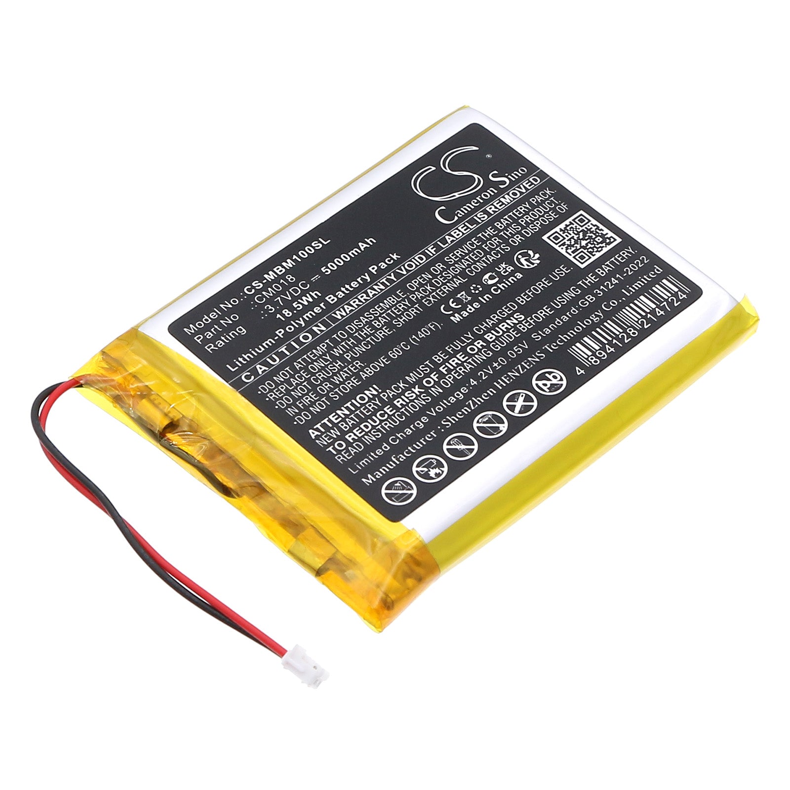 CS-MBM100SL Replacement Battery – Compatible with M1